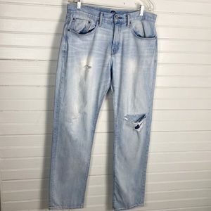 Gap Slim Straight Light Wash Jeans Size 33X32